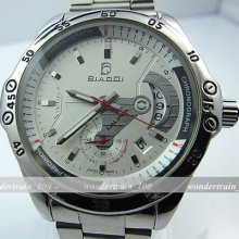 Luxury Date Fashion Mechanical Automatic Steel Men Wrist Watch Wha118