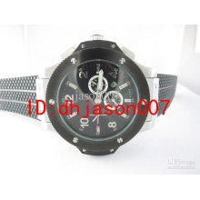 Luxury Dress Big Bang Automatic Silver Case Black Dial Mens Watch Hb