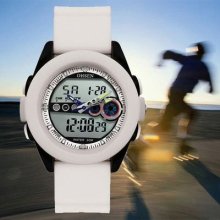 Luxury Ohsen Dual Time Day/date Alarm Sport Digital Men Stopwatch Wrist Watch