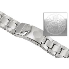 Marathon SS Bracelet For TSAR GSAR SAR 20mm U.S. Great Seal WW005005US