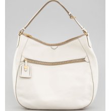 MARC by Marc Jacobs Globetrotter Wild Wild Willa Hobo Bag, White