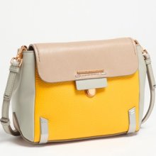 MARC by Marc Jacobs 'Sheltered Island - Colorblock' Leather Crossbody Bag, Small