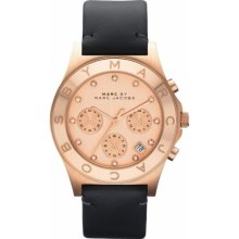 Marc By Marc Jacobs Women's Mbm1188 Henry Rose Gold Chronograph Quartz Watch