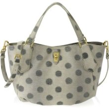 Marc Jacobs Embo Lizzie Spotless Tote In Orcha Black Multi