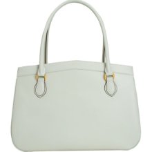 Mark Cross Porter Satchel - Light Gray