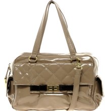 Marla Daisy Grab Handbag Mushroom