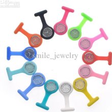 Medical Nurse Pocket Watch Silica Gel Nurse Table Multicolour Lumino