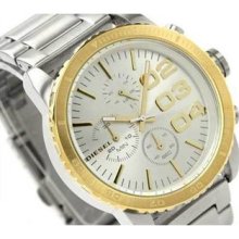 Men Diesel DZ5321 Chronograph Stainless Steel Case and Bracelet