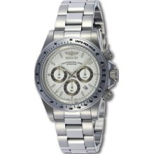 Men Invicta 9211 Speedway Stainless Steel Speedway Diver Chronograph