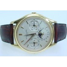 Mens 18k Patek Philippe 3940 J Perpetual Calendar Watch