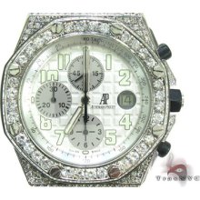 Mens Diamond Audemars Piguet Watch Vs2 Fully Iced Royal Oak Offshore 27.00ct