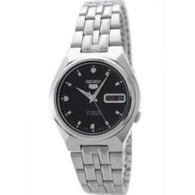 Men's Stainless Steel Case and Bracelet Automatic Black Tone