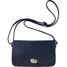 Merona Crossbody With Turnlock - Blue