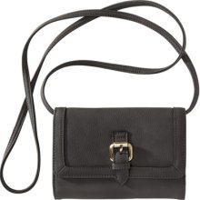 Merona Removable Strap Crossbody Handbag - Charcoal