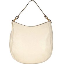 Michael Kors Fulton Medium Chain Hobo In Vanilla