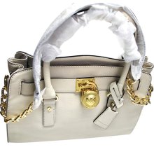 Michael Kors Hamilton Vanilla East West Satchel Bag 30t03hms3l-150