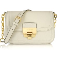 MICHAEL KORS - Michael Kors Deneuve - Vanilla Leather Shoulder Bag