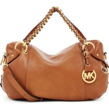 Michael Kors Tristan Medium Satchel In Luggage 30f2atrs2l