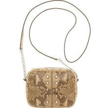 Michael Kors Uptown Astor Leather Crossbody In Angora