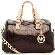 Michael Michael Kors Medium Grayson Monogram Satchel