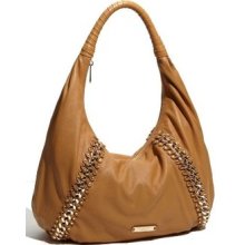 Michael Michael Kors Studded Id Chain Xl Hobo (peanut) 30s13sch4l