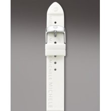 Michele 20mm Silicon Strap, White