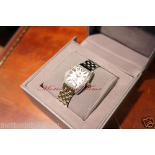 Michele Mini Urban Ladies, Silver Dial, Diamond Bezel, Ref Mww02a000124 - Steel