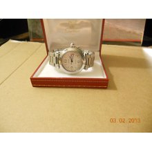 Midsize Cartier Pasha C S/s Auto Movement.very Good Condition.