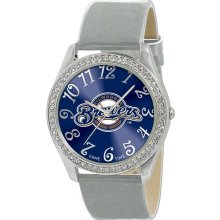 Milwaukee Brewers Glitz Ladies Watch