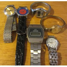 Mixture of Wrist Watch Lot Jewelry