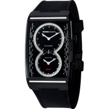 Momo Design Dual Time GMT MD2077BK-03BBD Mens wristwatch
