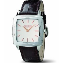 Moschino Mw0110 'Time For Bloom' Gents Strap Watch