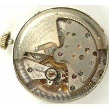 Movado Automatic 221 - Complete Running Watch Movement -sold 4 Parts