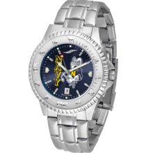 Navy Midshipmen Competitor AnoChrome Men's Watch with Steel Band