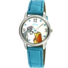 New Disney Lady and the Tramp Silver Ladies Watch $175