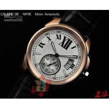 New Kdy Calibre De Rose Gold 42mm Luxury Men Automatic Watch Men's S