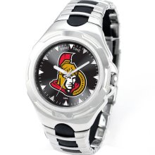 Nhl-vic-ott Ottawa Senators Men's Victory Series Sports Wrist Watch B