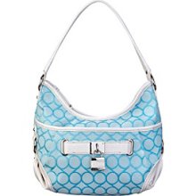 Nine West Handbag, 9 Jacquard Small Hobo