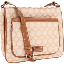 Nine West Lurex 9S Jacquard Medium Crossbody Tech Cross Body Handbags : One Size