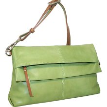 Nino Bossi Convertible Cross Body/Clutch Leaf - Nino Bossi Leather Handbags