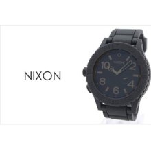 Nixon A236195 Men's Simplfy Polyurethane 51-30 Rubber Black Dial 300m Watch