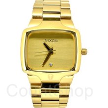 Nixon Men's Player Series A140 Gold-gold | 40mm |