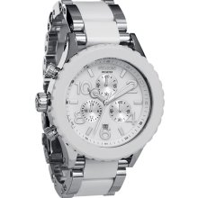 Nixon 'The 42-20 Chrono' Acetate & Stainless Steel Watch