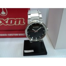 Nixon The Cannon Watch Mens Snowboard Watches Silver Black Time