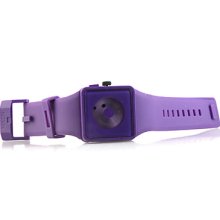 ODM NOXIN Digital Watches Round Plastic Material-Purple