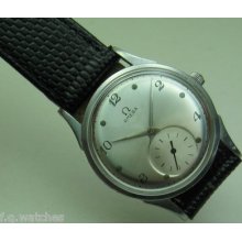 Omega 30 Mm Manual Ref. 10497900 Steel Vintage Unisex Watch