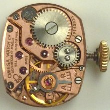 Omega 483 Mechanical - Complete Running Movement - Sold 4 Parts / Repair