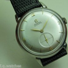 Omega Automatic 34.5 Mm Cal. 344 R. 2398-5 Steel Rare Vintage Men Watch