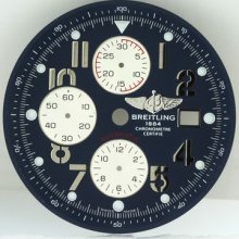 Original Breitling Super Avenger Blue Dial Part Stencil Numbers A13370