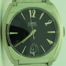 Oris Frank Sinatra Men Black Automatic Stainless Steel Watch 733-7570-4064rs